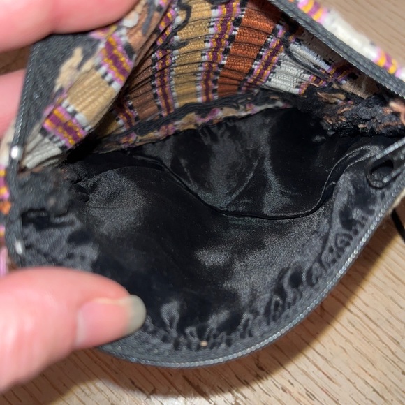 Vintage Boho Woven Purse Handbag 1990’s - Picture 7 of 8